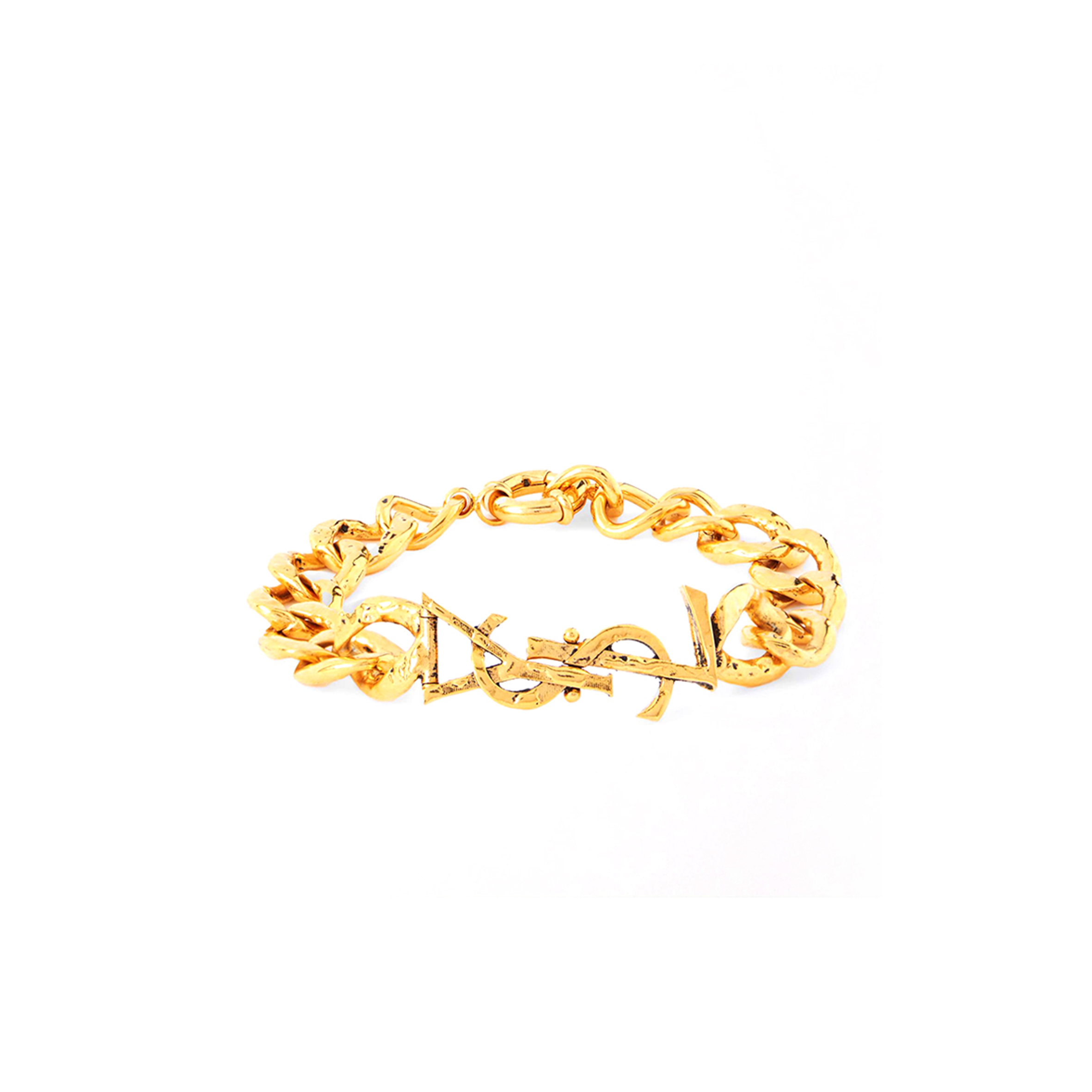 YSL GOLD-TONE BRACELET 
